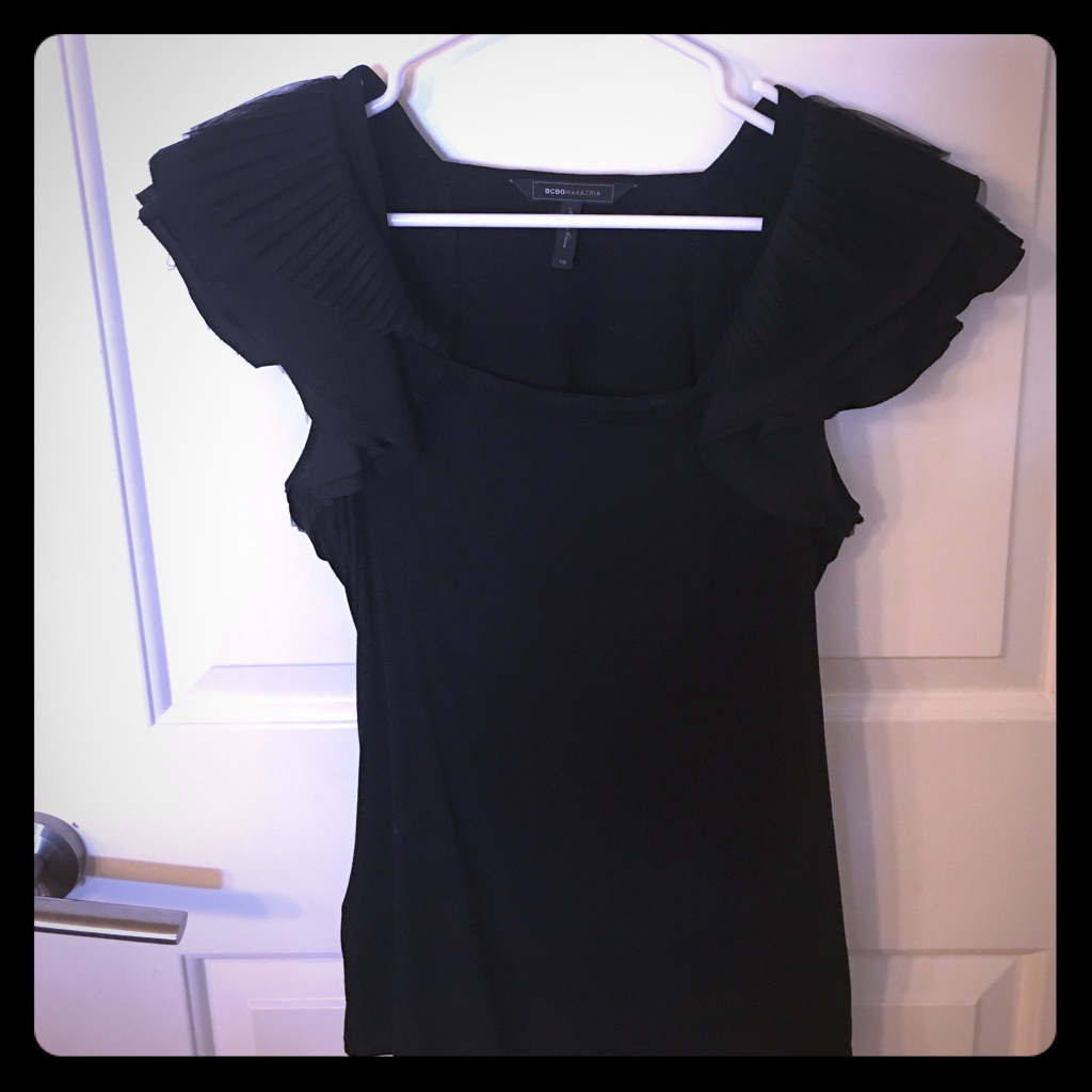 Bcbg Flutter Top